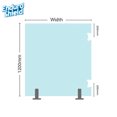 Enduroshield Coated Glass Fencing Hinge Panels Enduroshield Coated Glass Fencing Hinge Panels