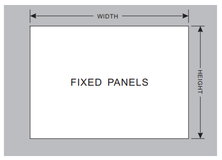 1200mm H Pool Fencing Glass Panels: 